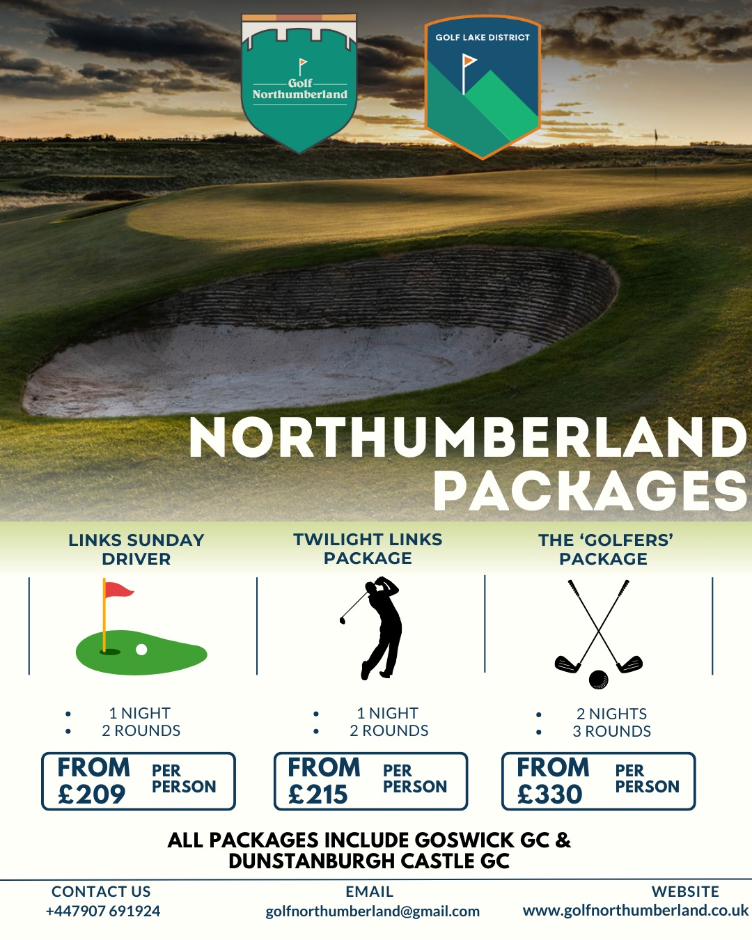 Golf Packages - Northumberland
